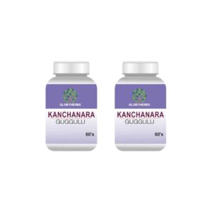 GLOBYHERBS Kanchanara Guggulu 60’s (Pack of 2)