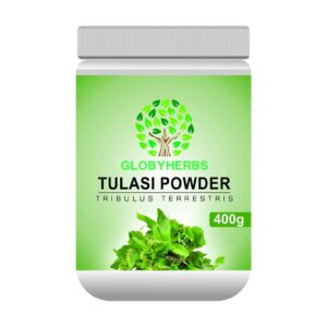 GLOBYHERBS Tulasi (Tribulus Terrestris) Powder 400g