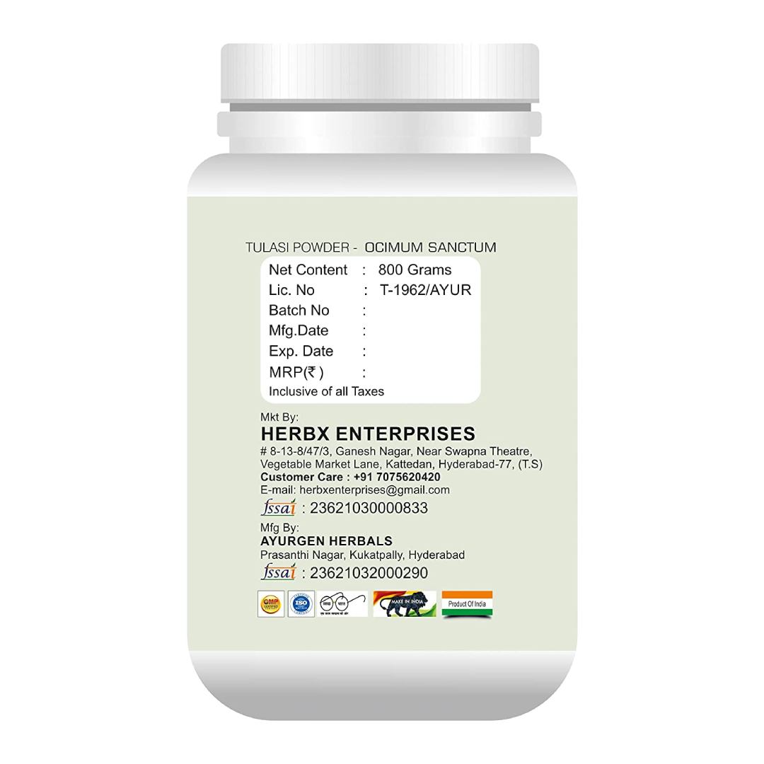 GLOBYHERBS Tulasi (Tribulus Terrestris) Powder 800g (1)