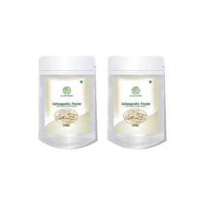 Globyherbs Ashwagandha Powder Helps In Anxiety And Stress Good For Height Growth Immunity Booster Power Energy Vitality & Stamina – 100g (Pack of 2)