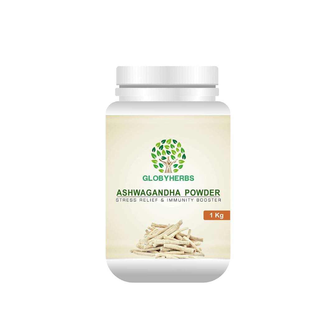Globyherbs Ashwagandha (Withania somnifera) Powder 1Kg For Unisex Use for Better Health Globyherbs Ashwagandha (Withania somnifera) Powder 1Kg For Unisex Use for Better Health