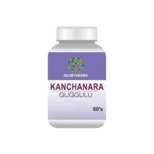 GLOBYHERBS Kanchanar Guggulu Natural Guggulu Extract,Immunity Booster, Health & Wellness Guggulu 60's