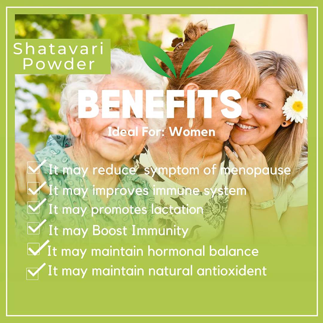 GLOBYHERBS Shatavari Powder (100g) - Ayurvedic Supplement for Immune Support, Ulcer Relief, and Women's Health - Pack of 2 (3) GLOBYHERBS Shatavari Powder (100g) - Ayurvedic Supplement for Immune Support, Ulcer Relief, and Women's Health - Pack of 2