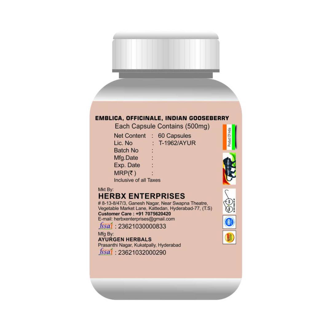 GLOBYHERBS Triphala Capsules 60's (Pack of 2) (1) GLOBYHERBS Triphala Capsules 60's (Pack of 2)